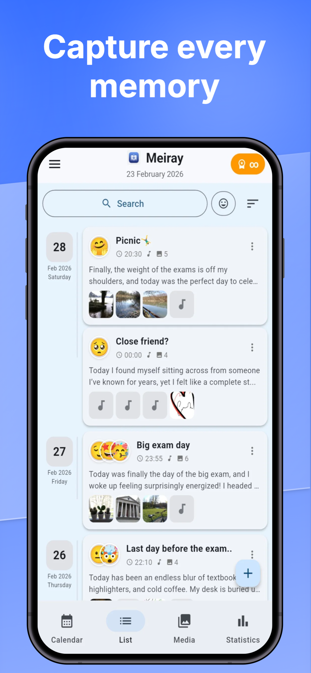 Meiray | Secure Offline Diary screenshot 3