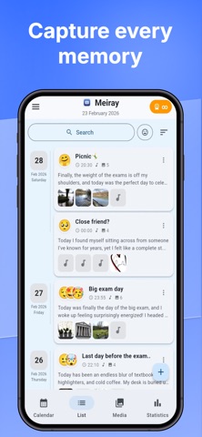 Meiray | Secure Offline Diary Screenshot 3 of 9