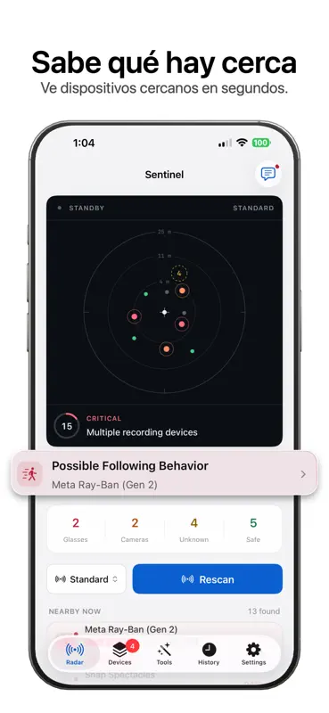 Anti-acoso : Sentinel screenshot 1 of 6