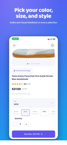 LUMAPLUS - Accessible Shopping screenshot