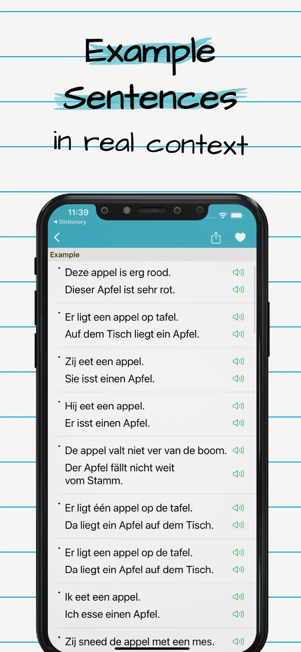 Screenshot #3 pour German Dutch Dictionary Pro