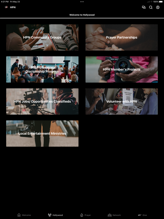 Screenshot #5 pour Hollywood Prayer Network