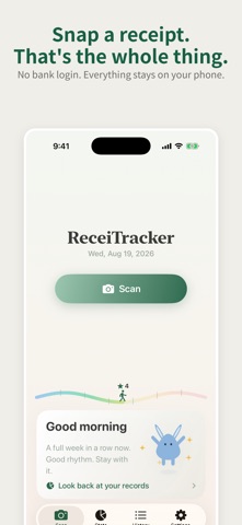 ReceiTracker: Receipt Budget iPhone screenshot