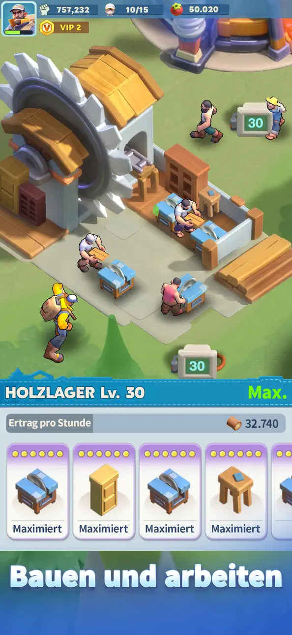 Tiles Survive! iOS Mod IPA screenshot 4 - iOS game interface