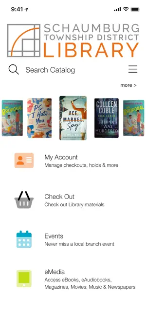 Schaumburg Library screenshot 1