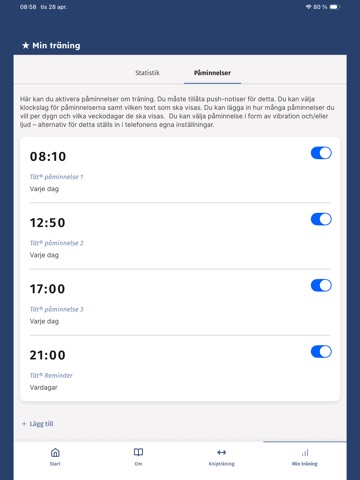 Tät-m Knipträning för män iPad screenshot 4