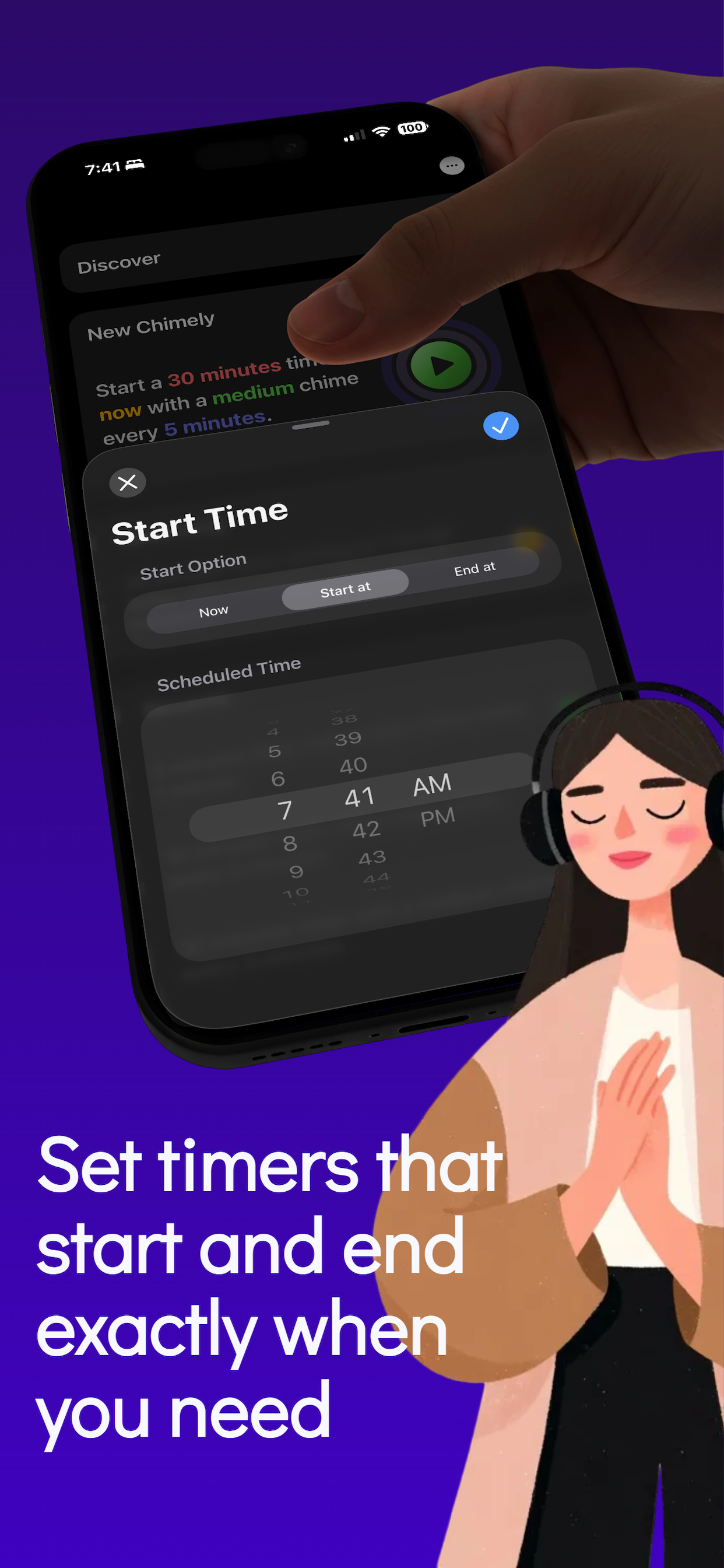 Chimely Mindfulness Timer screenshot 3
