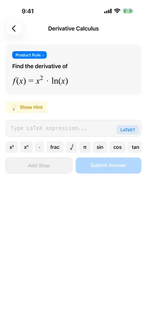 Maffs: Calculus Practice screenshot 4