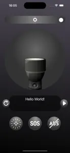 Flashlight MorseTorch Pro screenshot #2 for iPhone