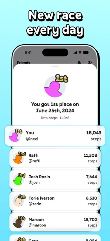 Stompers: Contador de Pasos screenshot 2 of 7
