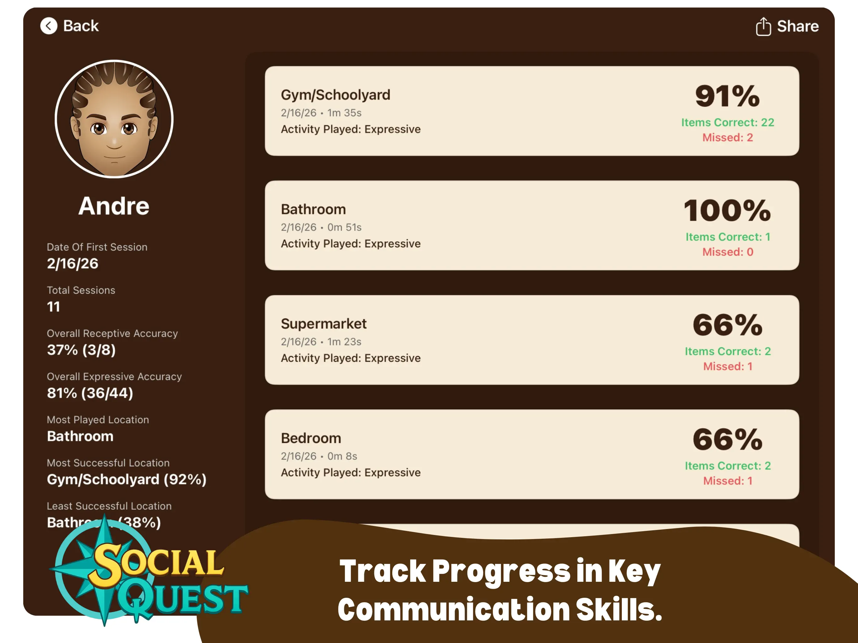 #8. Social Quest (iOS) Által: Smarty Ears