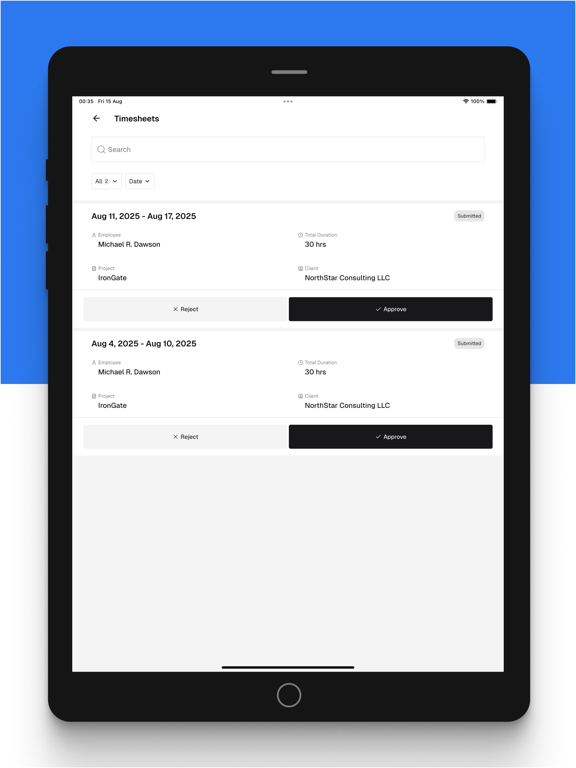 Velorona iPad screenshot 2 - Business app