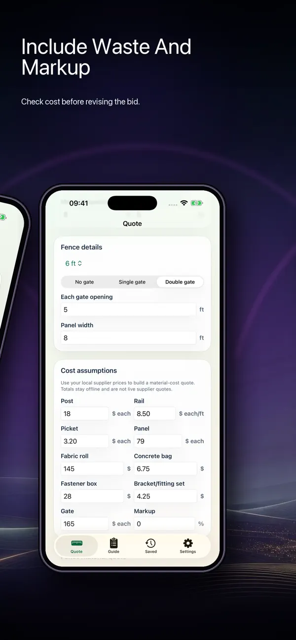 Screenshot #2 pour Fence Quote Pocket