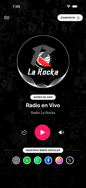 Radio La Rocka screenshot 2