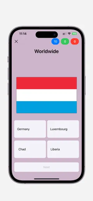 Flag Quiz: Flags of the World screenshot 1