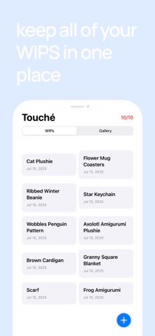 Touché iPhone screenshot