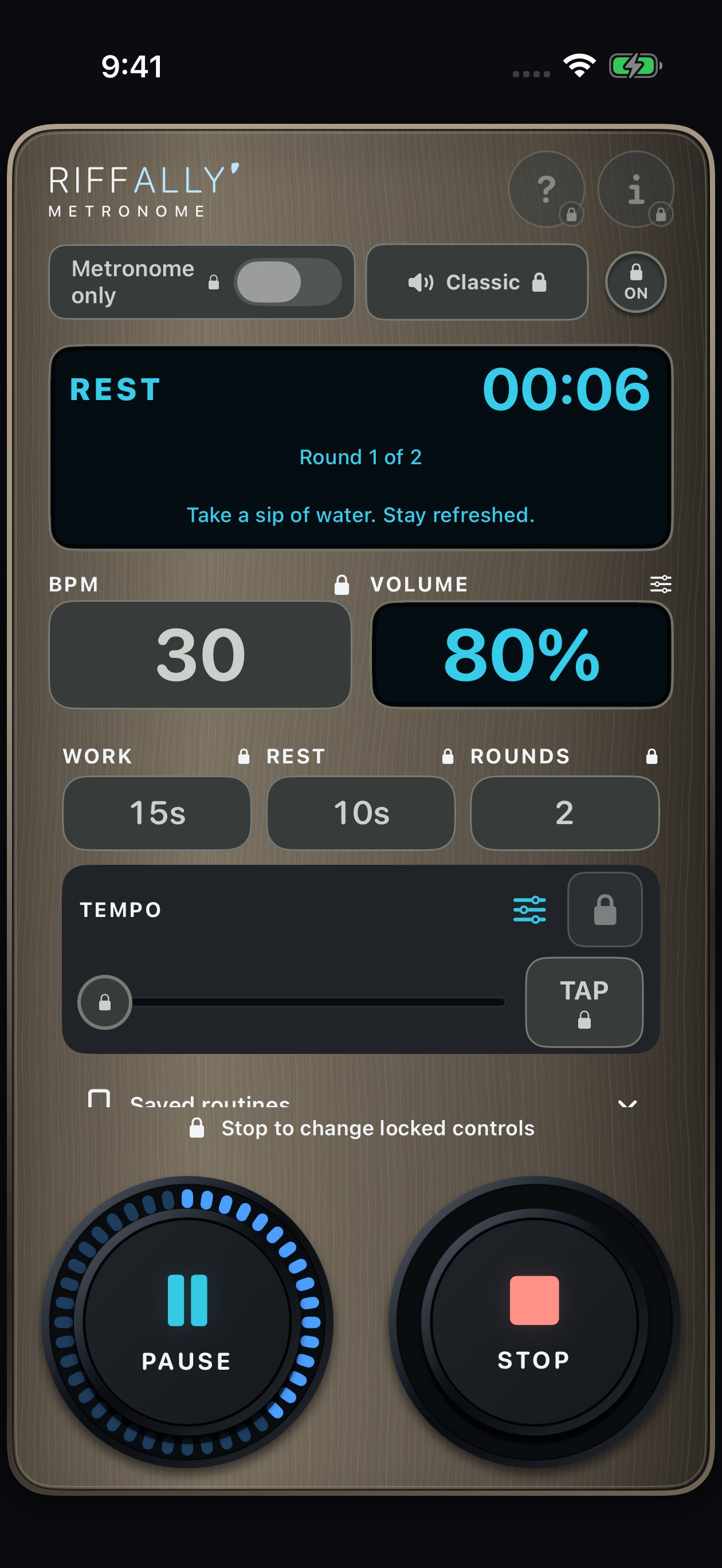 Screenshot 2 of RiffAlly Metronome