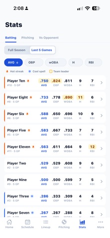 Chalk Baseball screenshot 3