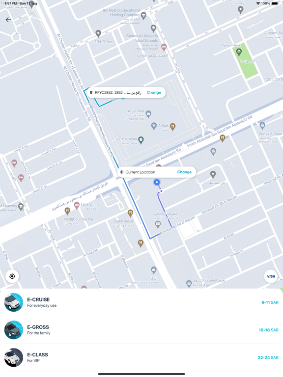 Screenshot #5 pour Ego | The Ride Hailing App