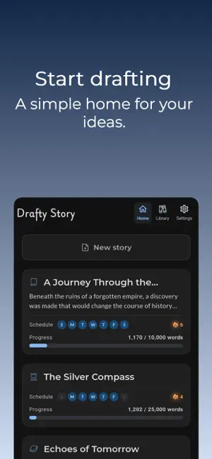 Drafty Story screenshot 2