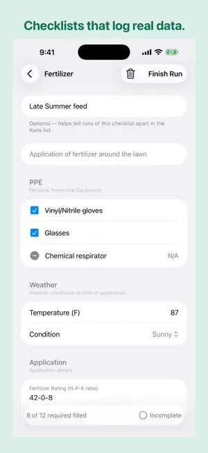 List Log screenshot 3