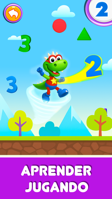 Aprender a leer y contar: Dino screenshot 4