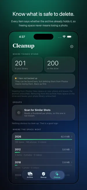 Gallerya: Photo Backup screenshot 4