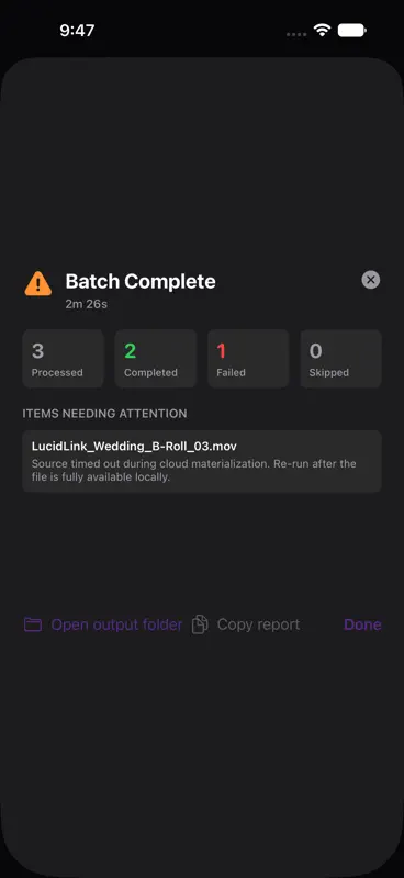 LogGate Pro · Log to Rec.709 screenshot 2 of 7