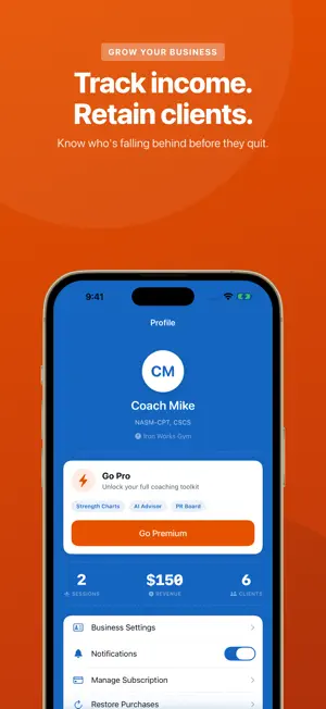 Personal Trainer Log - Rep screenshot 4