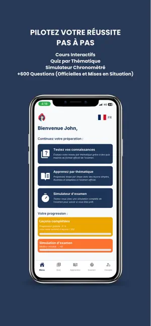 Civic Exam France screenshot 1