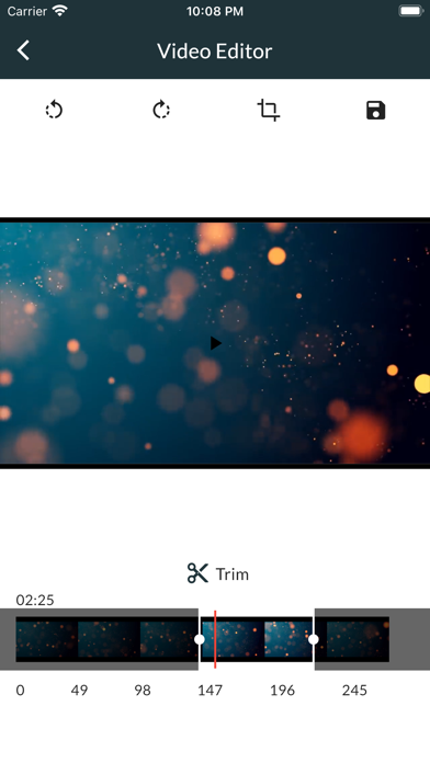 Screenshot #2 pour Compresseur vidéo & édition