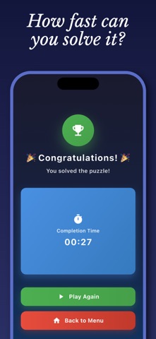 Colopuz - Color Sliding Puzzle iPhone screenshot