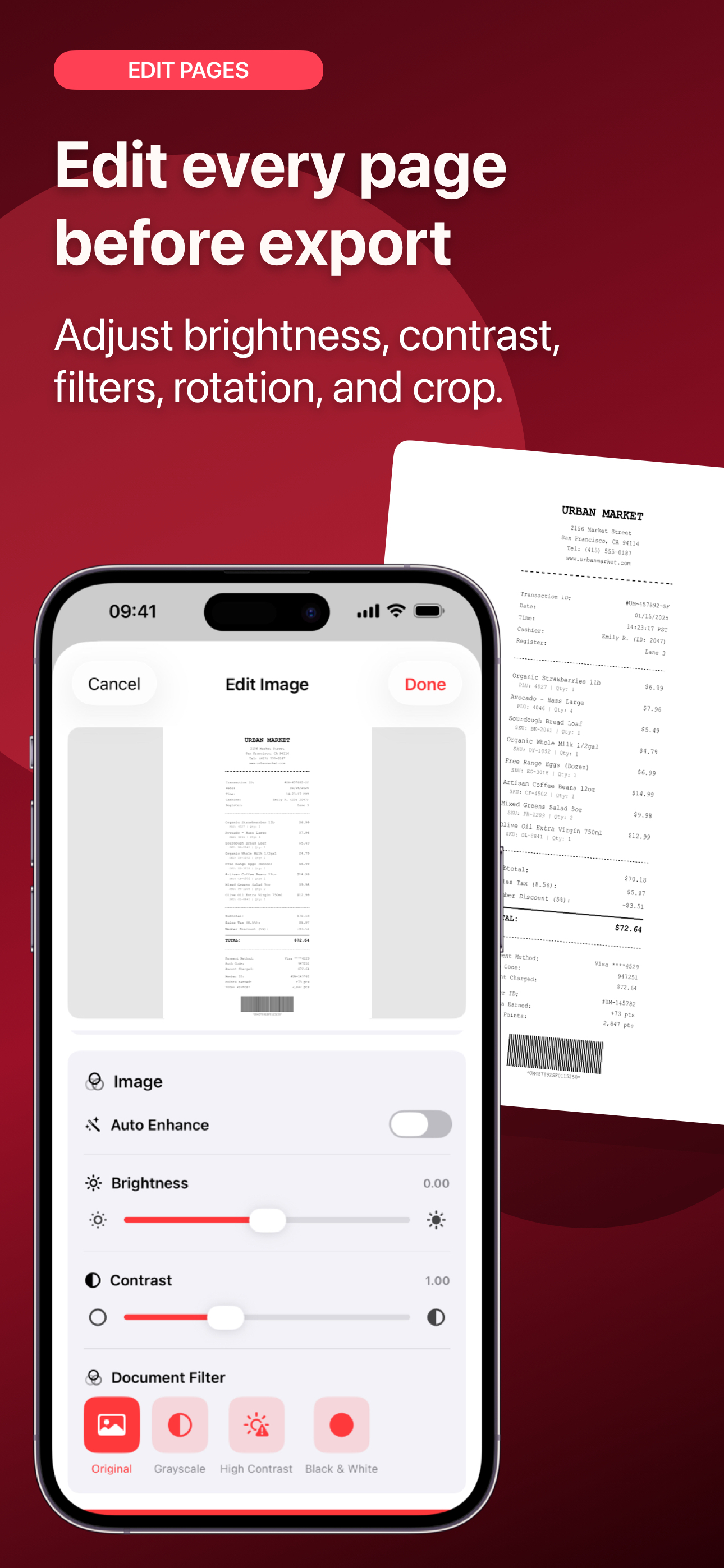 Photo to PDF: Convert & Scan