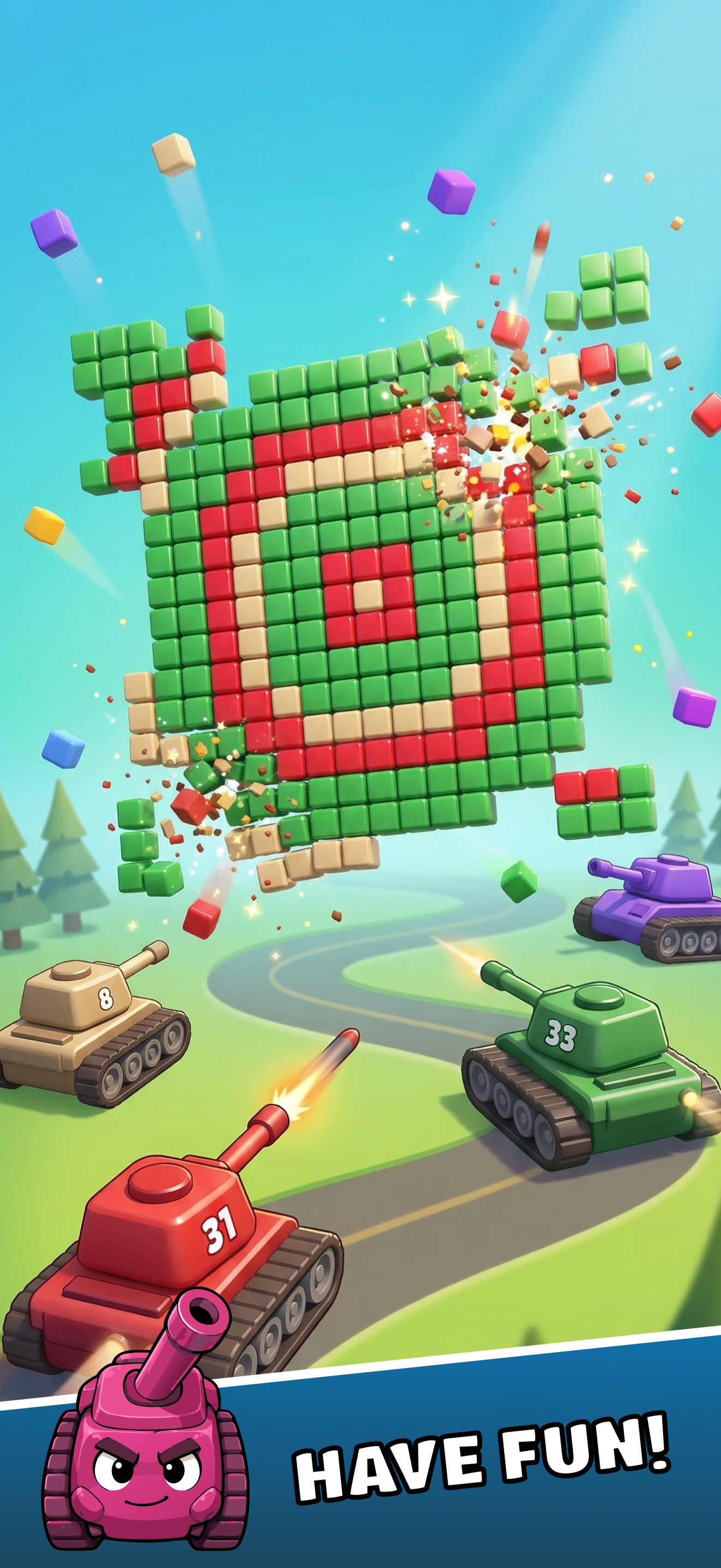 Tank Flow: Puzzle Blast