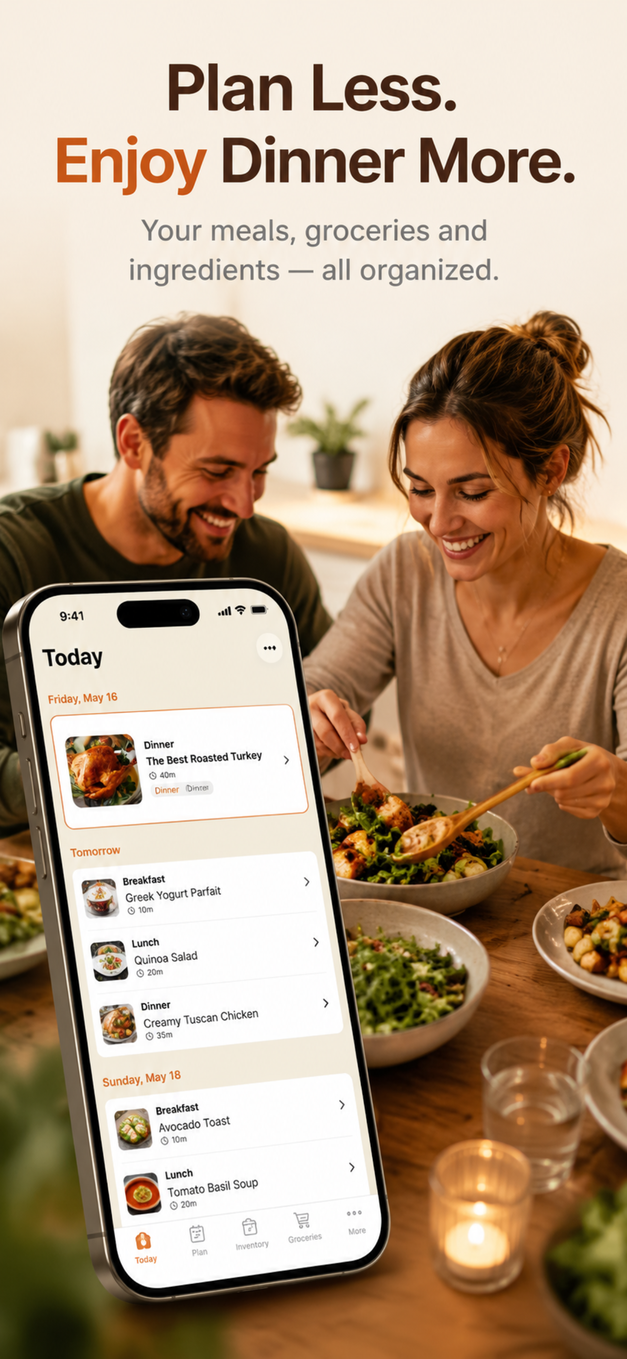 Meal Planner • Grocery List