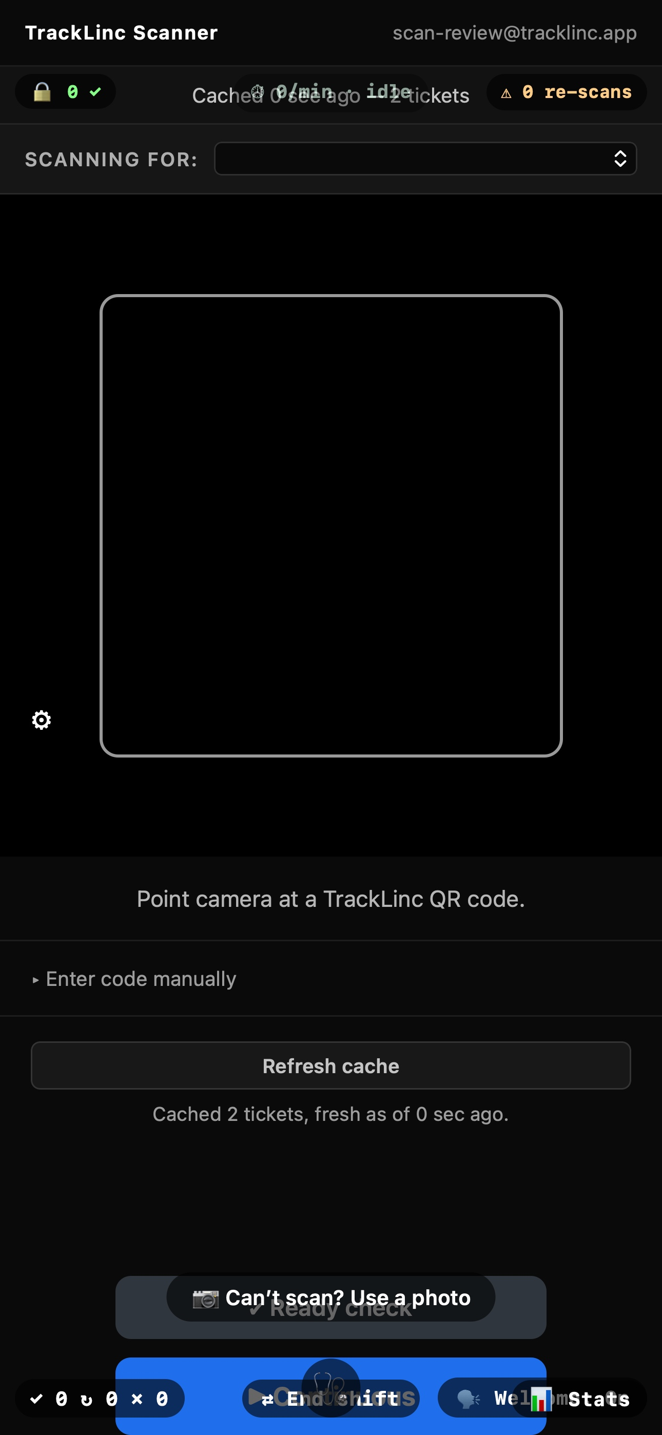 TrackLinc Scanner screenshot 4