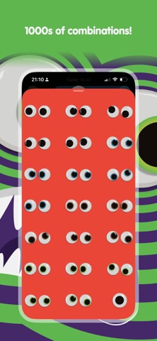 Googly Eye Monster Ibbleobble iPhone screenshot