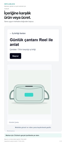 Influblog Influencer Marketing screenshot