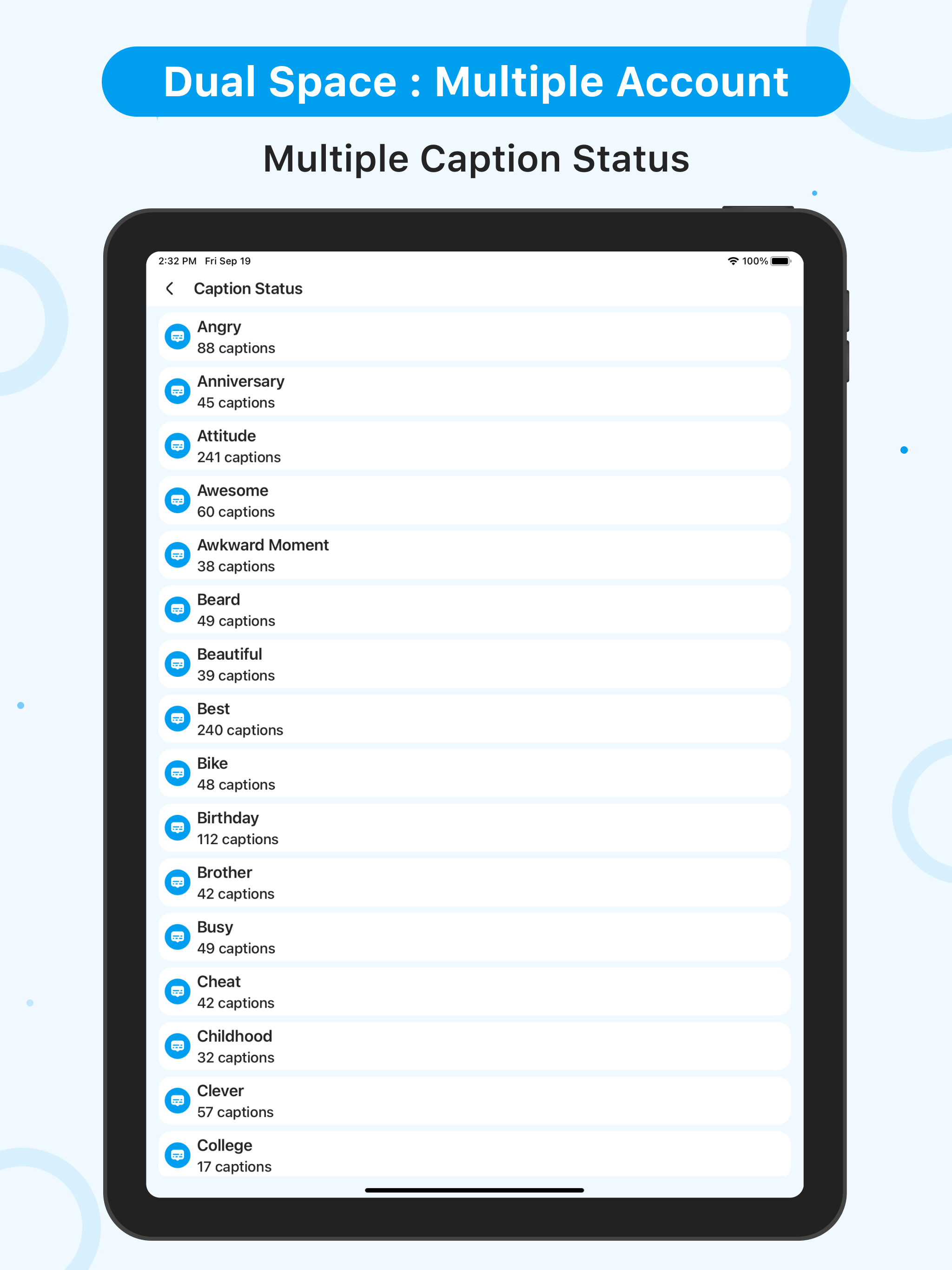 Dual Space : Multiple Account screenshot 10