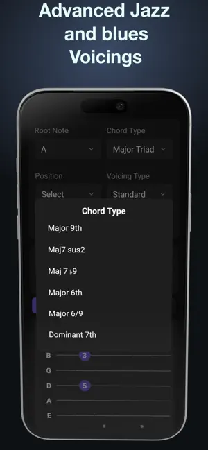 Chordz: Guitar Chord Finder screenshot 2