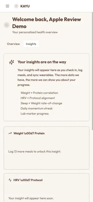 KAYU HEALTH screenshot 1