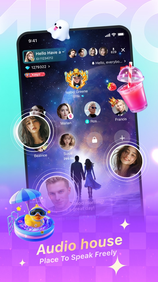 #3. MICO: Make Friends, Go Live (iOS) 由: MICO WORLD