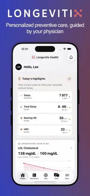 Longevitix screenshot 1