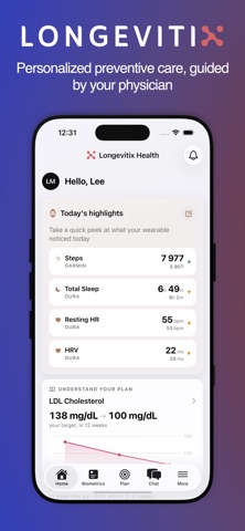 Longevitix screenshot