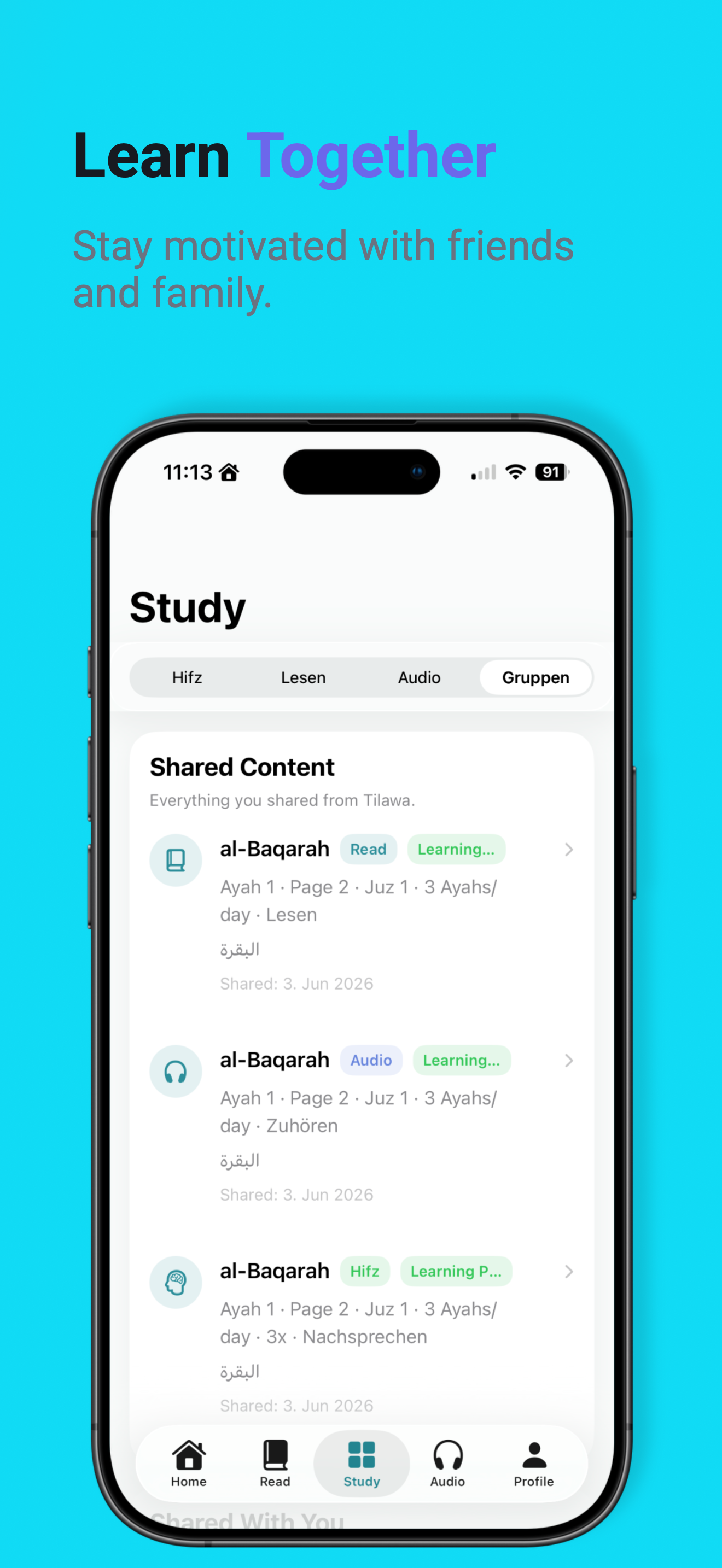Tilawa – Quran & Hifz screenshot 7
