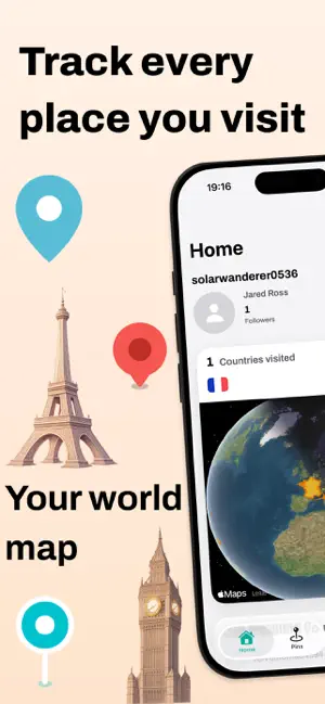 Wanderlust: Travel Tracker screenshot 1