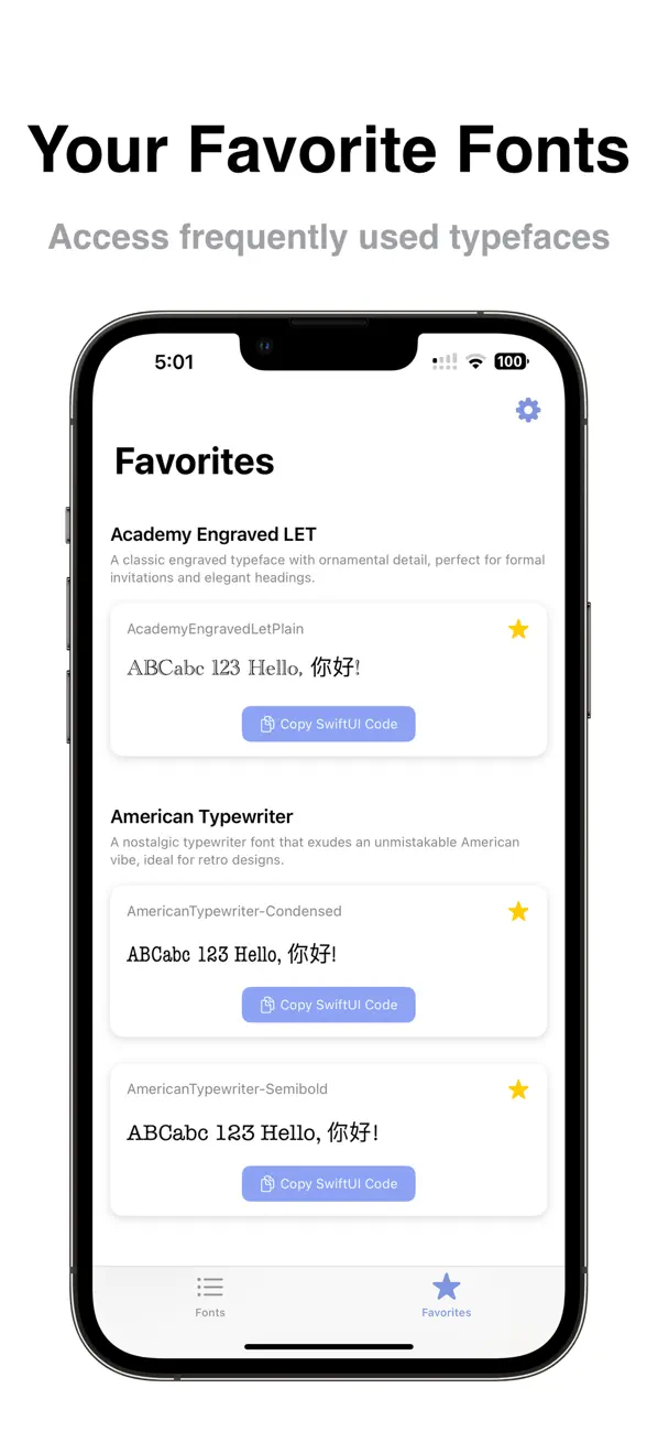 #3. FontMate (iOS) De: Tongze Mao