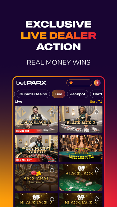 betPARX NJ Screenshot