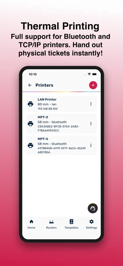 Screenshot 4 di 6 di MikroTicket: WiFi Vouchers