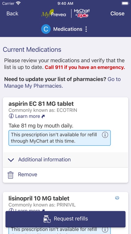 MyPrevea screenshot-3